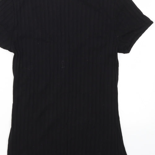 H&M Womens Black   Basic T-Shirt Size M