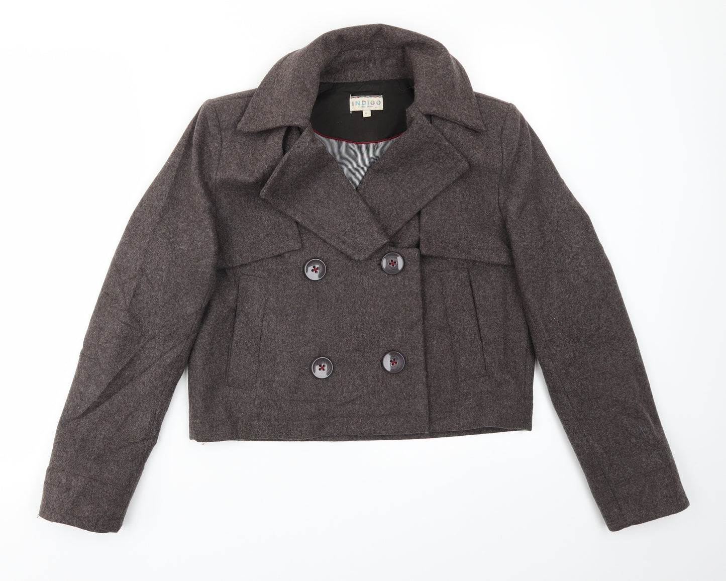 M&S Womens Brown   Jacket Coat Size 12