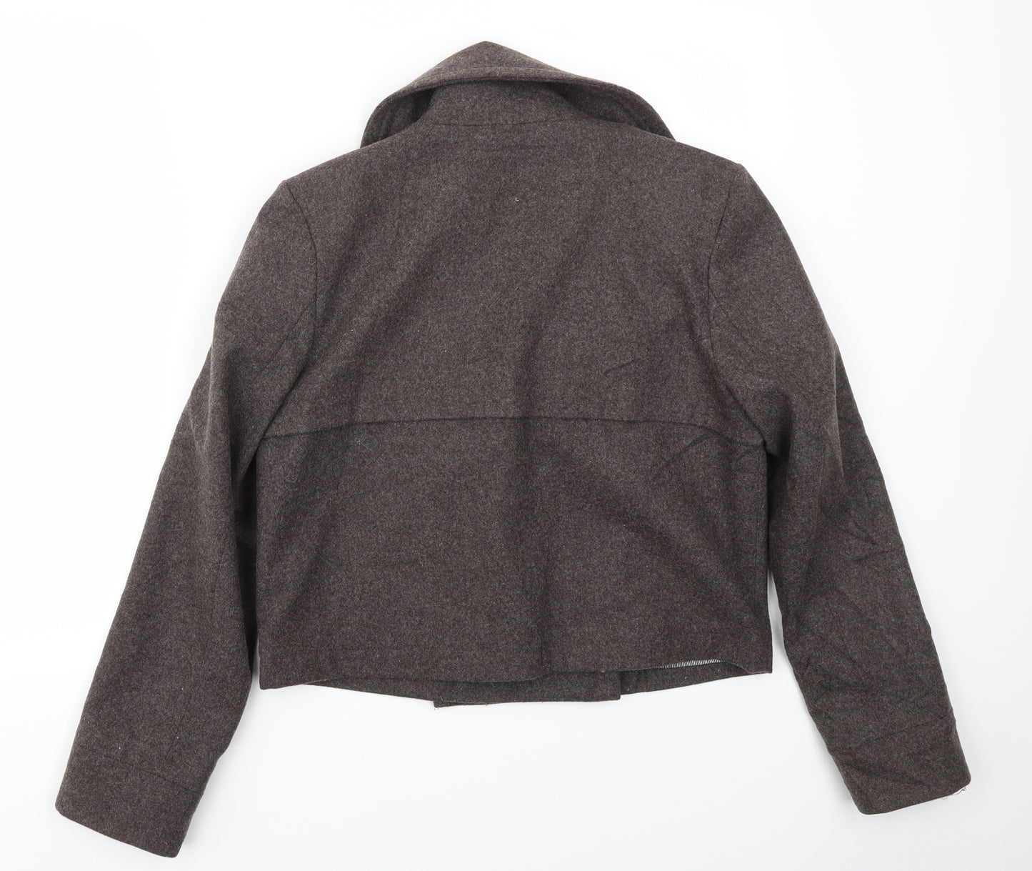 M&S Womens Brown   Jacket Coat Size 12