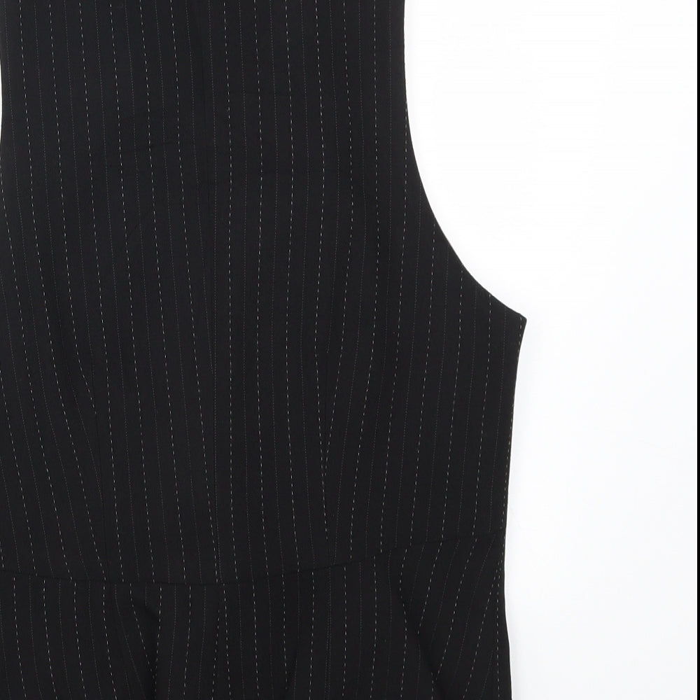 EVIE  Womens Black   Jacket Suit Waistcoat Size 12