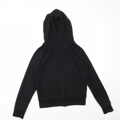 Primark Womens Black   Full Zip Jumper Size 10