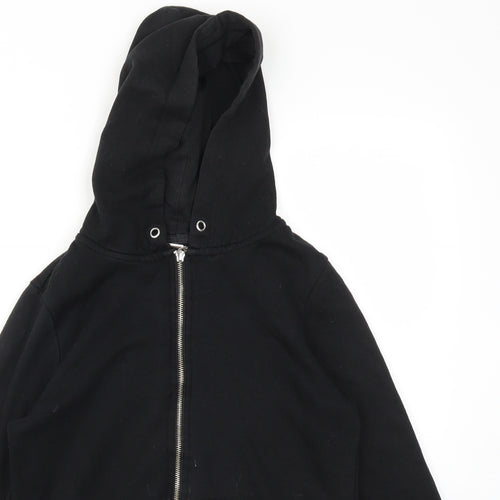 Primark Womens Black   Full Zip Jumper Size 10