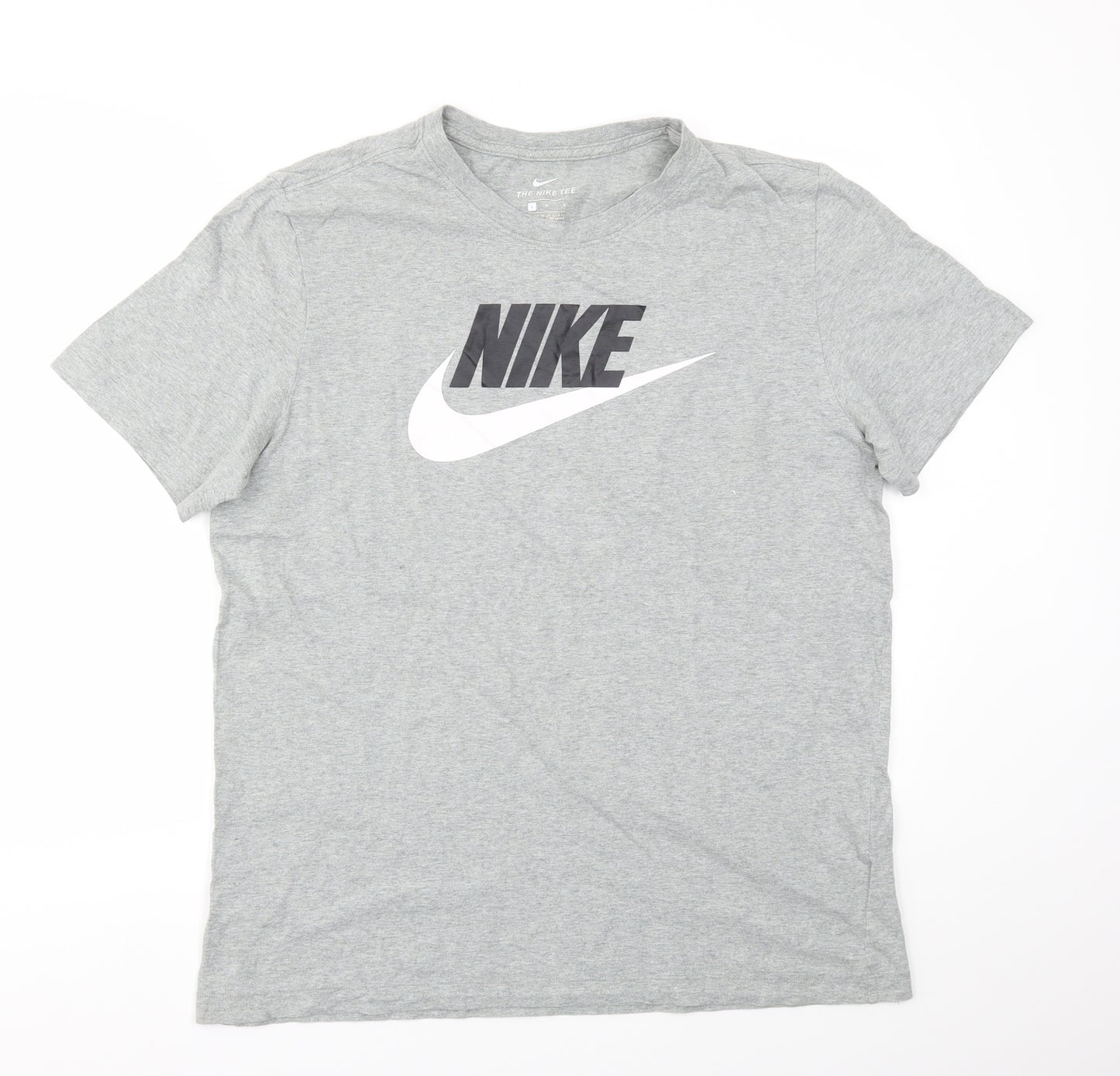 Nike Mens Grey    T-Shirt Size L