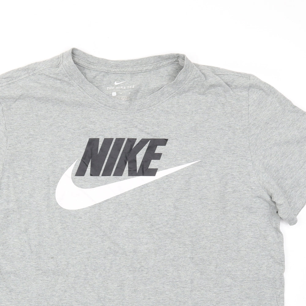 Nike Mens Grey    T-Shirt Size L