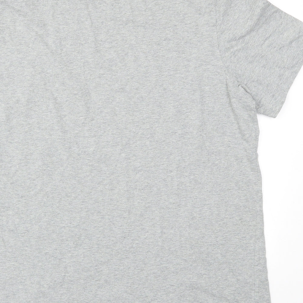 Nike Mens Grey    T-Shirt Size L
