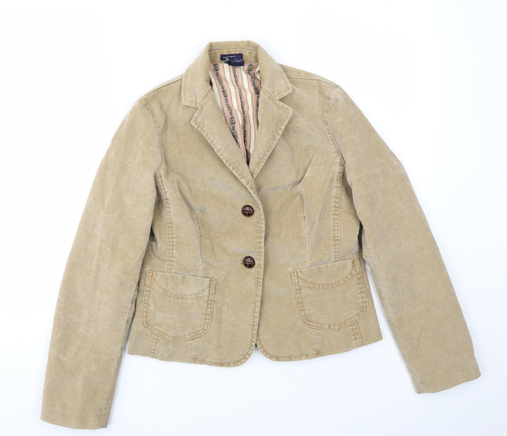 Gap Womens Beige Jacket Blazer Size M