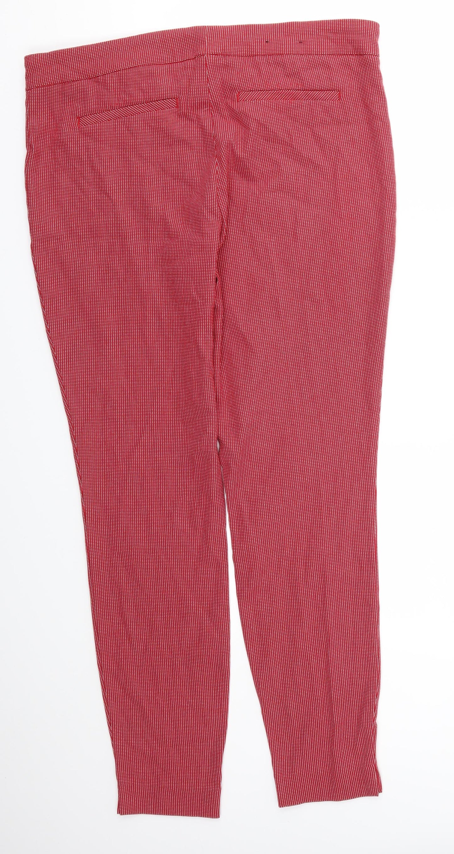 Hilary Radley Womens Red   Trousers  Size 18 L28 in