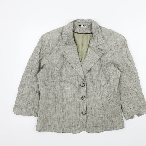 klass collection Womens Brown   Jacket Blazer Size 16
