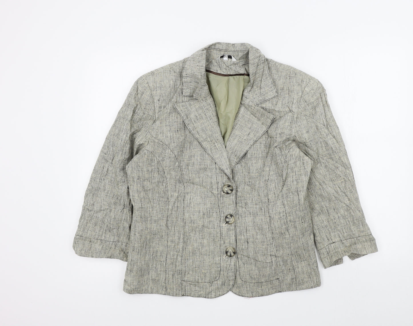 klass collection Womens Brown   Jacket Blazer Size 16