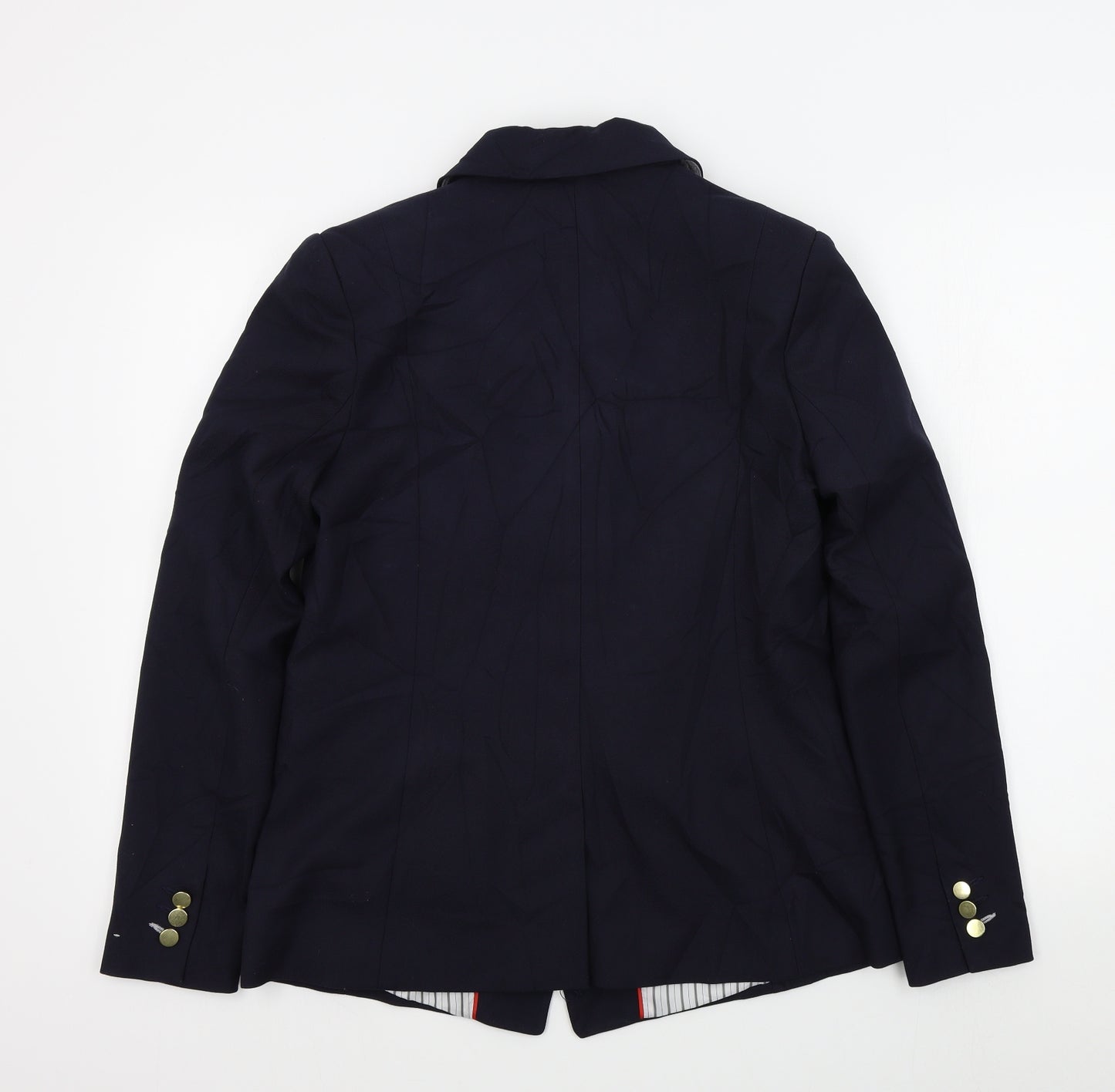 NEXT Womens Blue Colourblock  Jacket Blazer Size 14