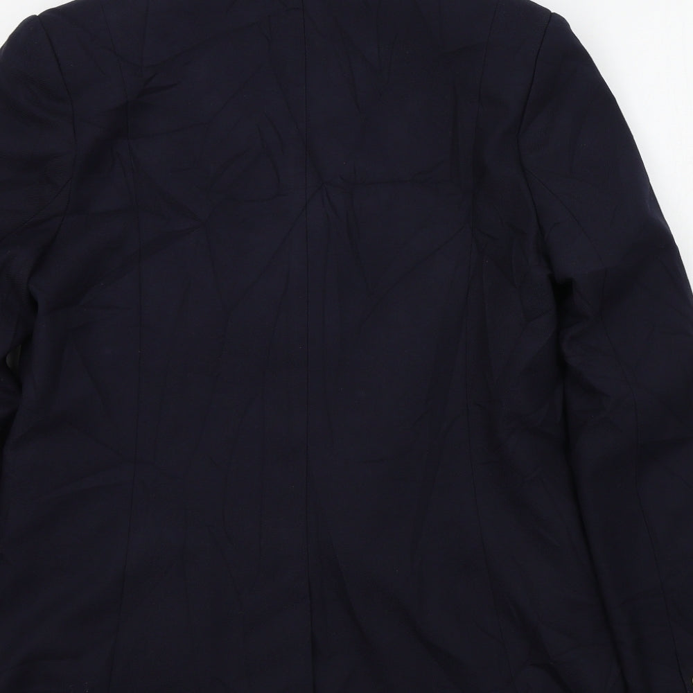 NEXT Womens Blue Colourblock  Jacket Blazer Size 14
