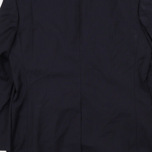 M&S Mens Blue   Jacket Suit Jacket Size 38