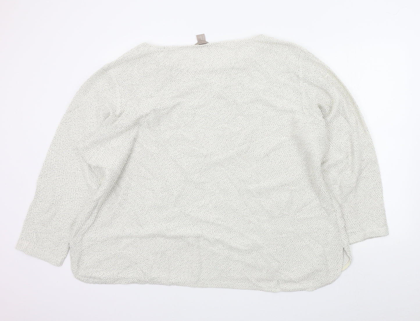 H&M Womens Beige   Pullover Jumper Size 3XL