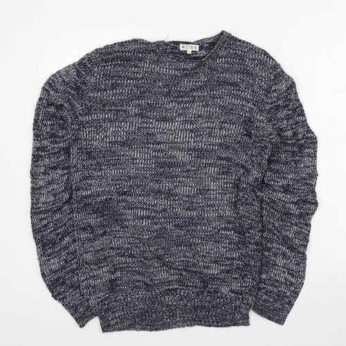 Reiss Mens Blue   Pullover Jumper Size S