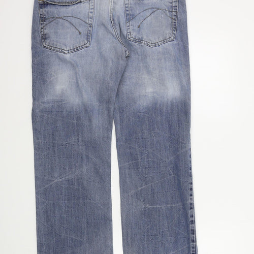 New Look Mens Blue   Straight Jeans Size 34 L29 in