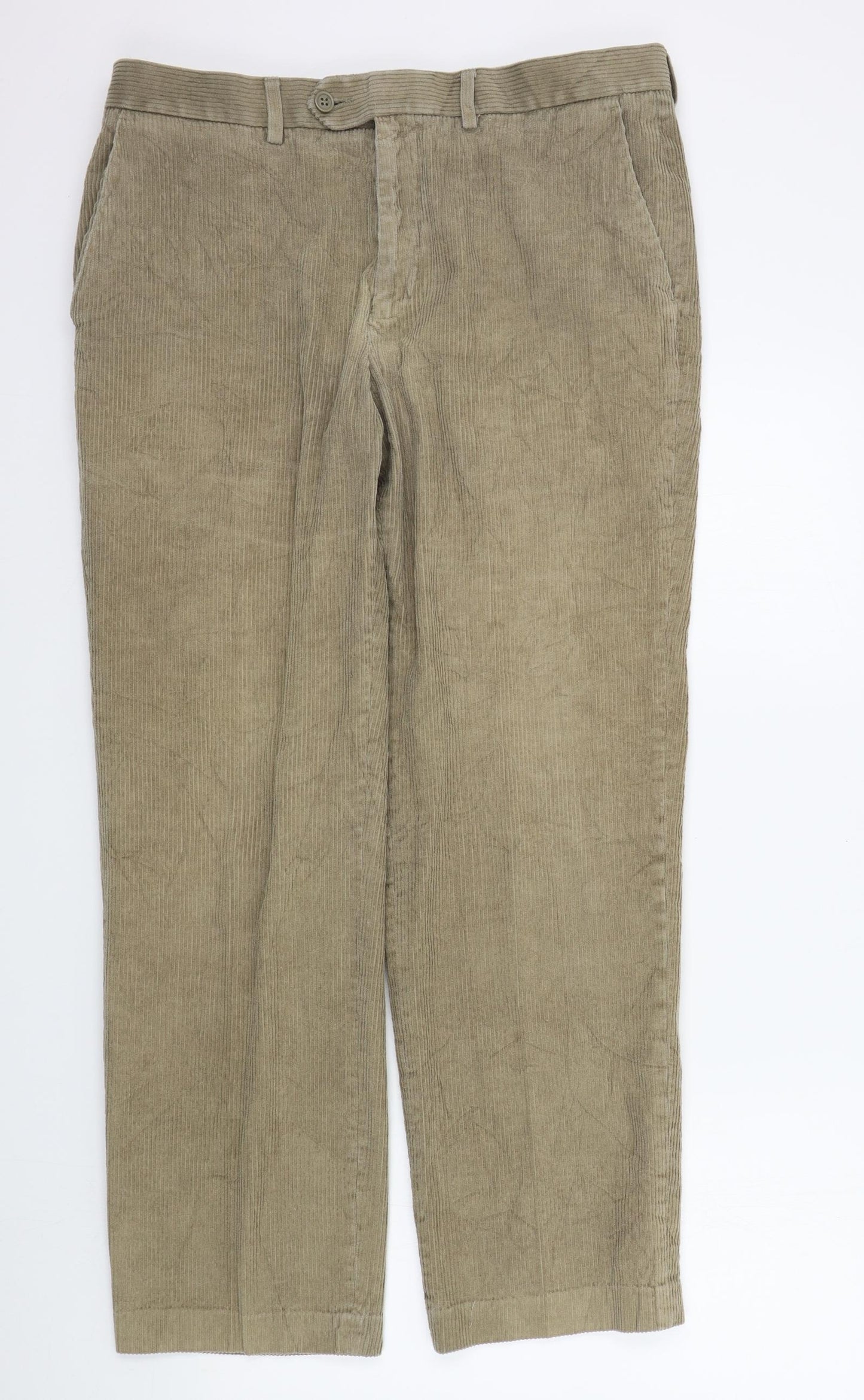 M&S Mens Brown   Trousers  Size 36 L30 in