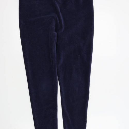 M&S Womens Blue Colourblock  Jegging Leggings Size 16 L27 in