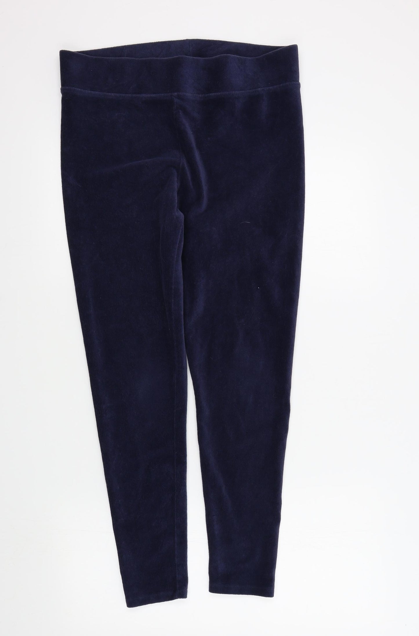 M&S Womens Blue Colourblock  Jegging Leggings Size 16 L27 in