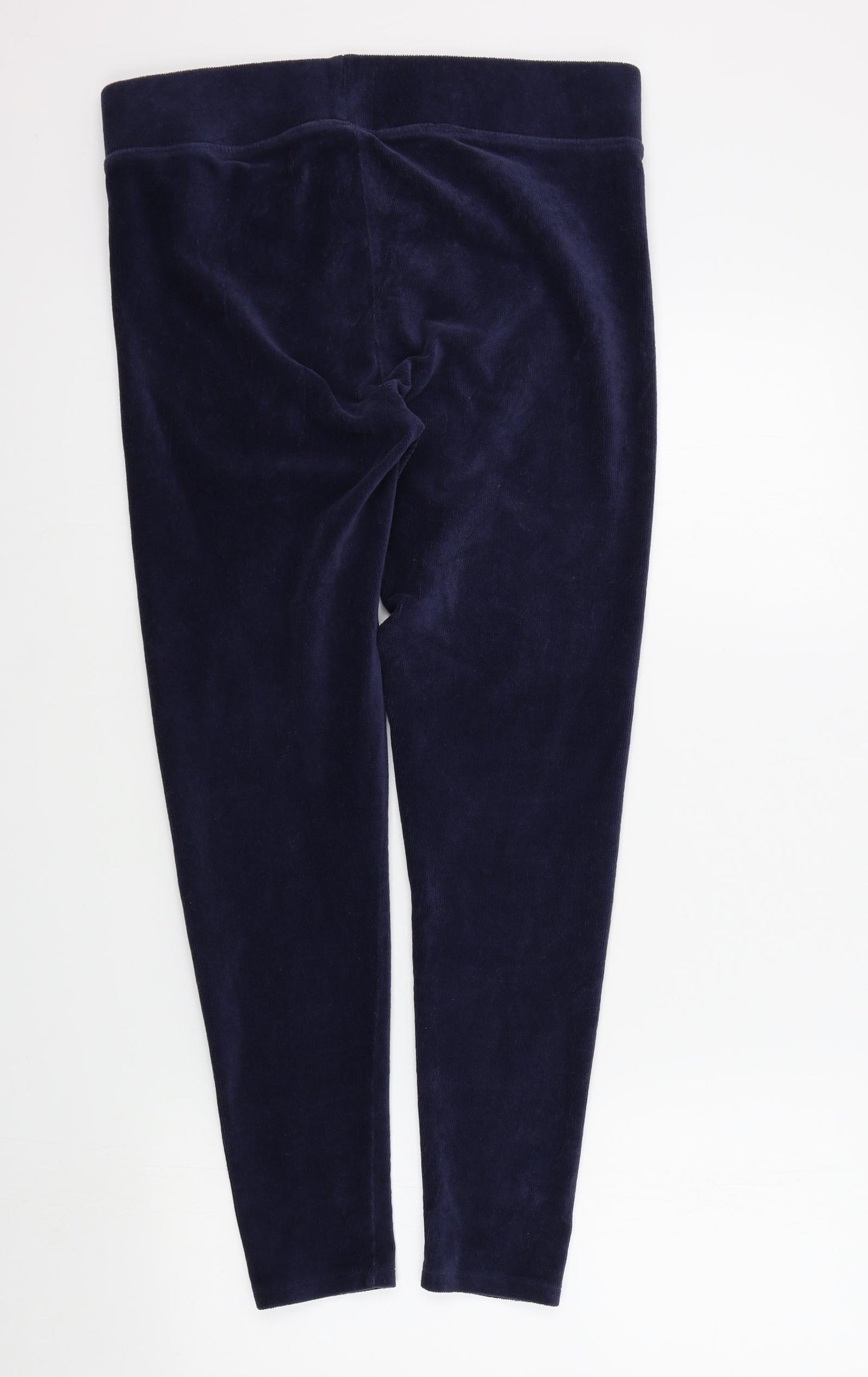 M&S Womens Blue Colourblock  Jegging Leggings Size 16 L27 in