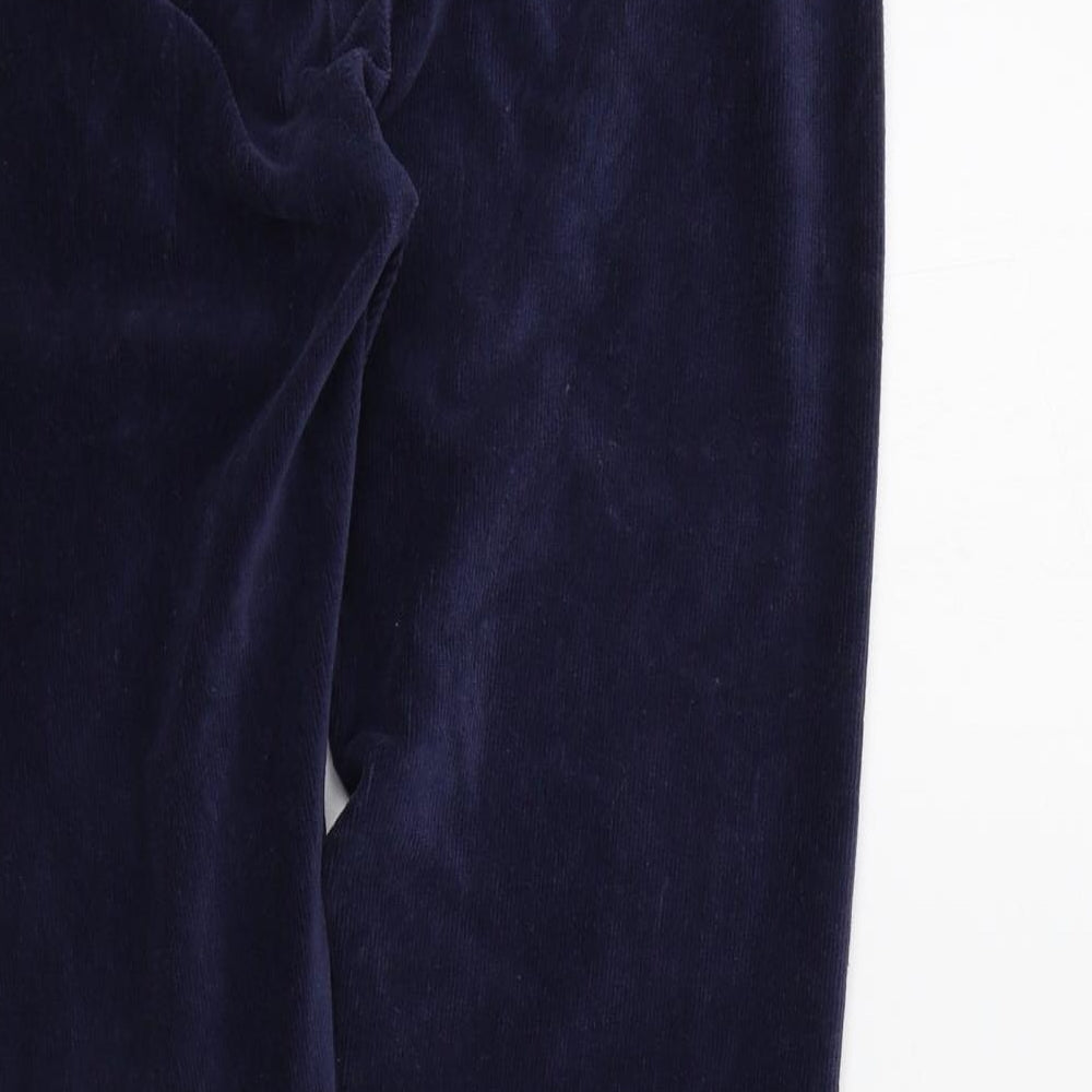 M&S Womens Blue Colourblock  Jegging Leggings Size 16 L27 in