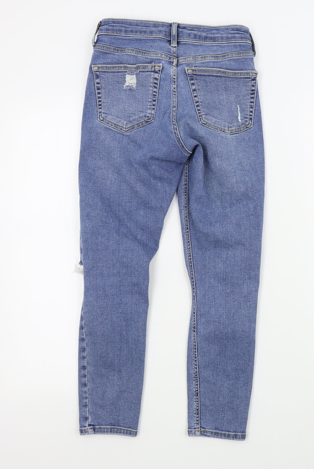Topshop Womens Blue   Skinny Jeans Size 26 in L28 in