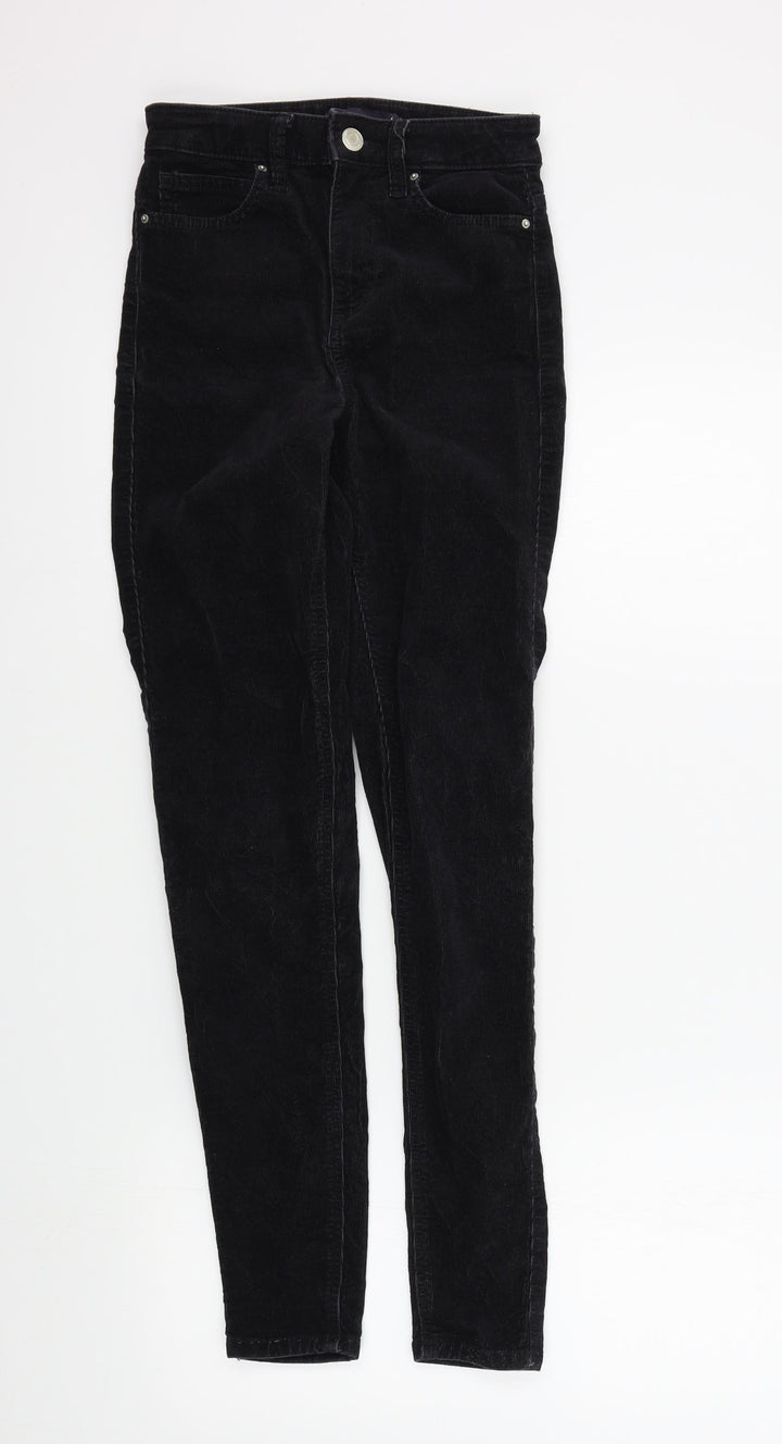 M&S Womens Black Skinny Jeans Size 6 L29 in