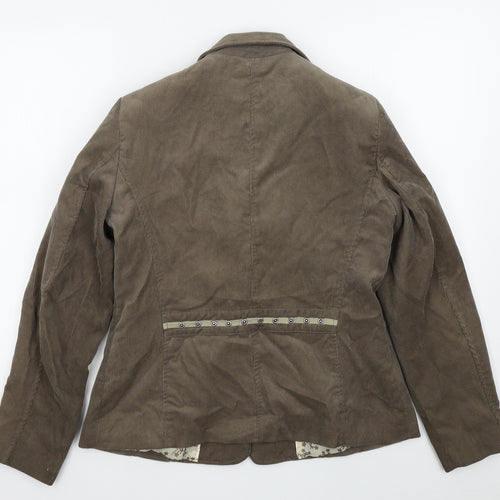 Klass Womens Brown   Jacket Blazer Size 14
