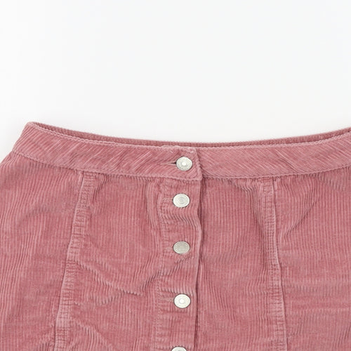 New Look Womens Pink   A-Line Skirt Size 12