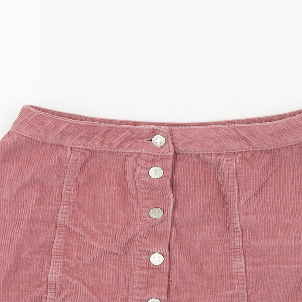 New Look Womens Pink   A-Line Skirt Size 12