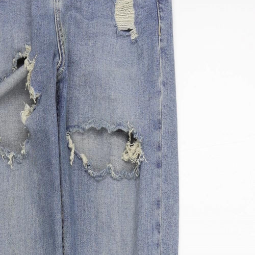 Topshop Womens Blue   Skinny Jeans Size 28 in L34 in