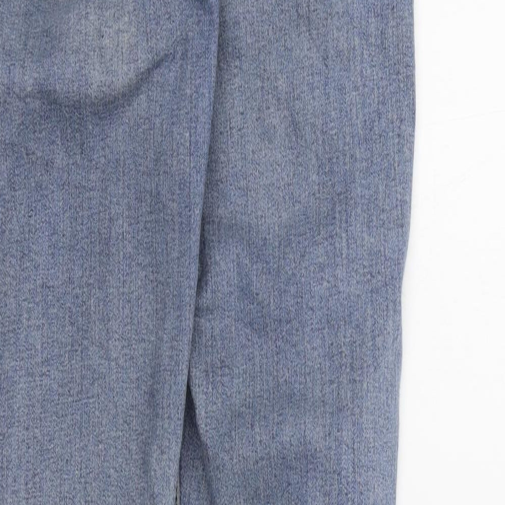 Topshop Womens Blue   Skinny Jeans Size 28 in L34 in