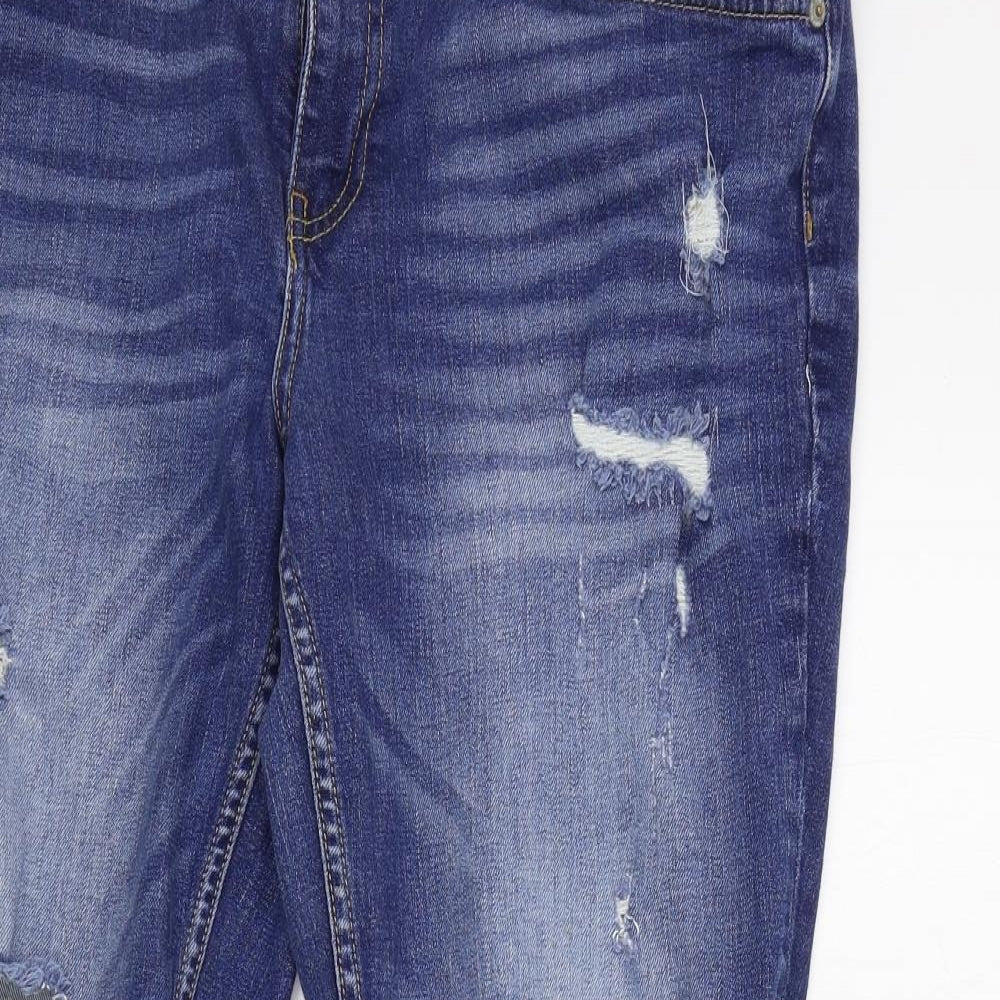 River Island Womens Blue   Straight Jeans Size 16 L25 in