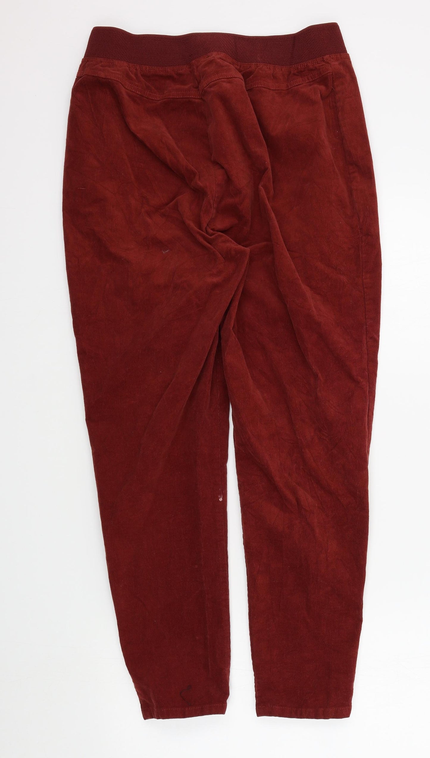 CAPSULE Womens Red   Jegging Trousers Size 18 L25 in