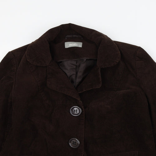 Wallis Womens Brown   Jacket  Size 10