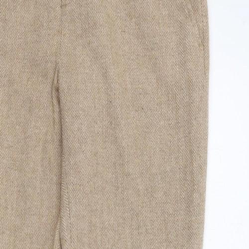 ROCHA,JOHN ROCHA Womens Beige   Trousers  Size 12 L31 in