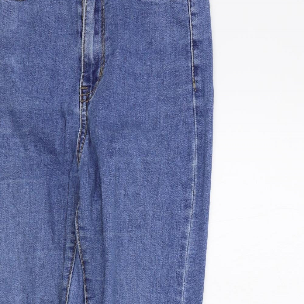 MOMOKROM Womens Blue   Skinny Jeans Size 8 L25.5 in