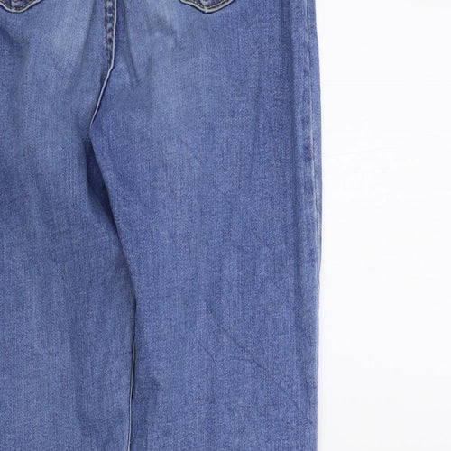 MOMOKROM Womens Blue   Skinny Jeans Size 8 L25.5 in