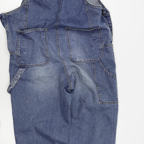 TU Mens Blue   Dungarees Trousers Size M L30 in
