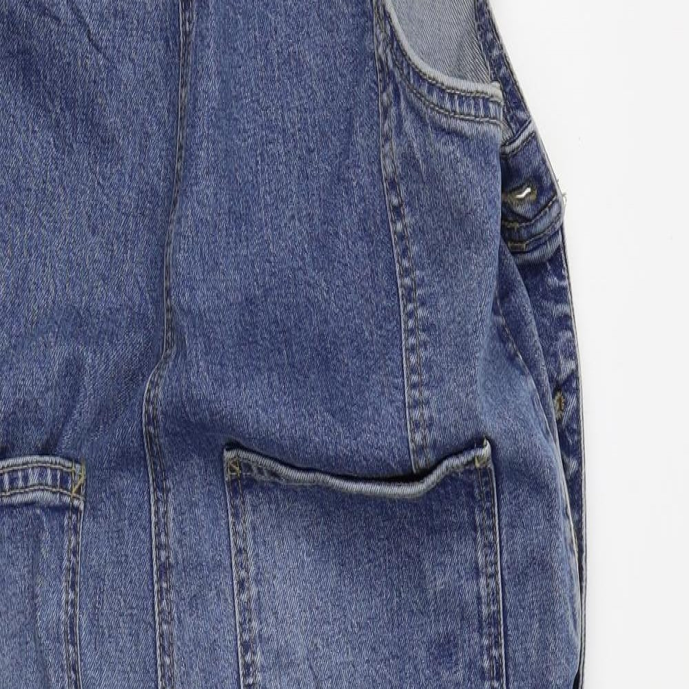 TU Mens Blue   Dungarees Trousers Size M L30 in