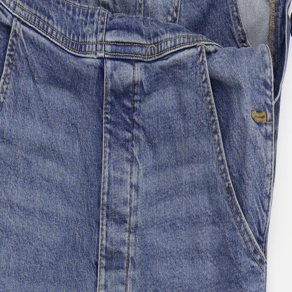TU Mens Blue   Dungarees Trousers Size M L30 in