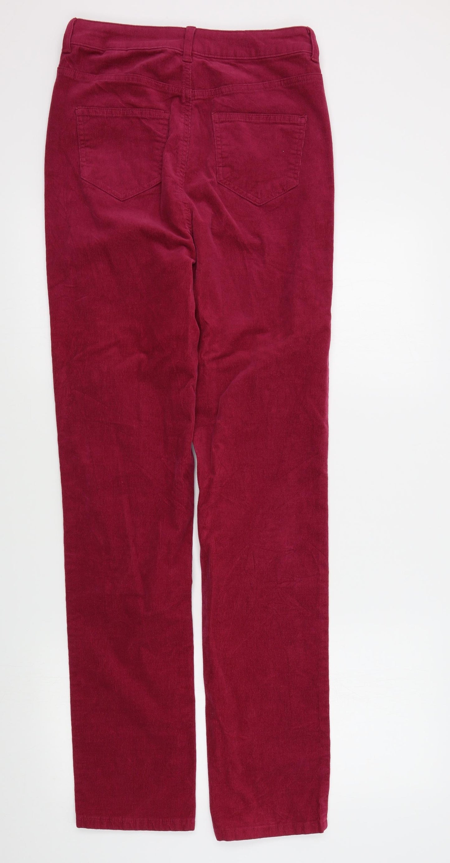 M&S Womens Pink   Trousers  Size 10 L33 in