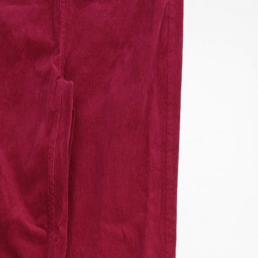 M&S Womens Pink   Trousers  Size 10 L33 in
