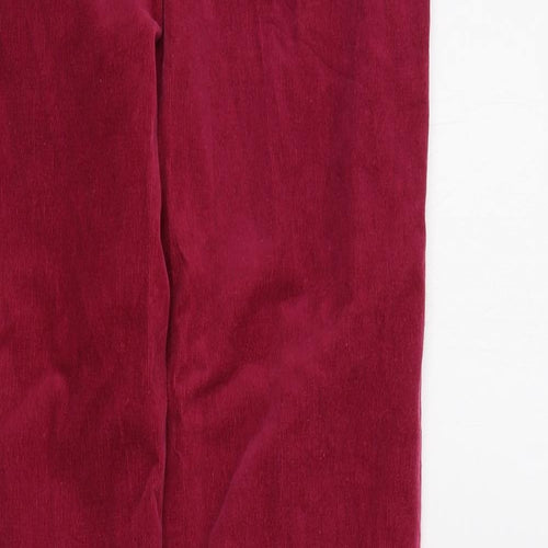 M&S Womens Pink   Trousers  Size 10 L33 in
