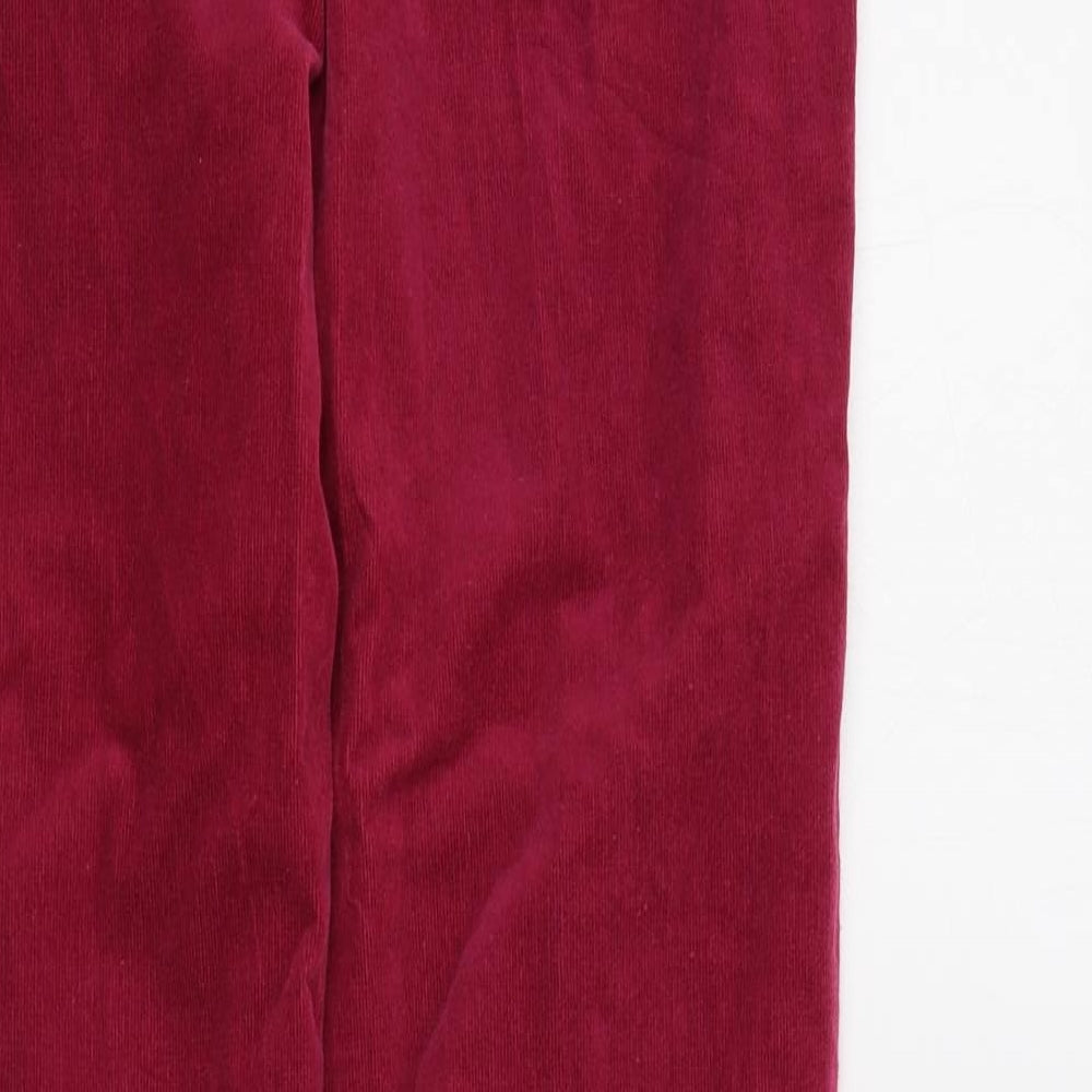 M&S Womens Pink   Trousers  Size 10 L33 in