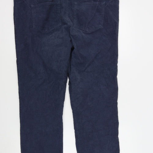 Cotton Traders Womens Blue   Trousers  Size 16 L26 in