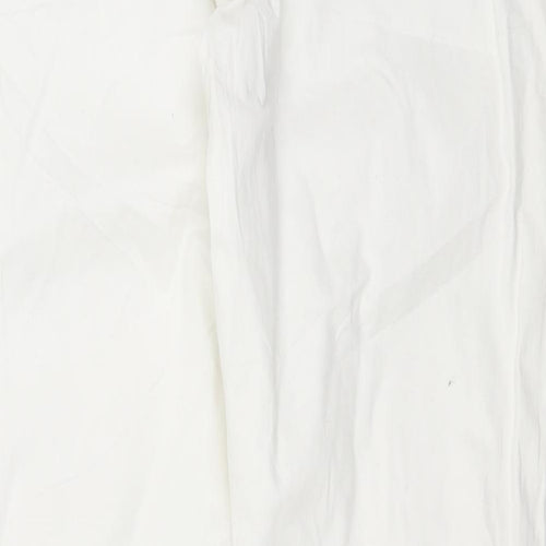 Gina Benotti Womens White  Denim Straight Jeans Size 16 L30 in