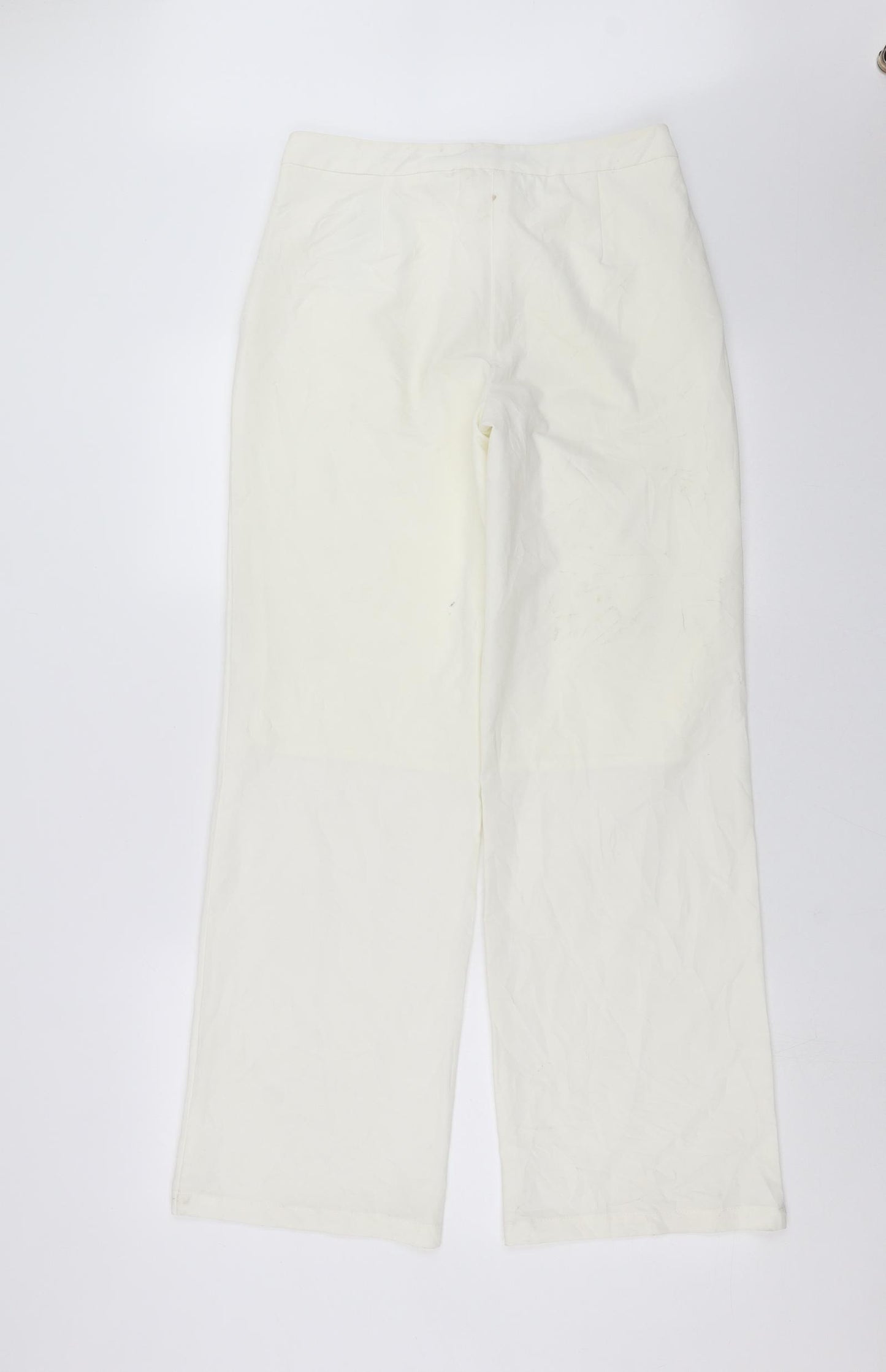 Vila Clothes Womens Ivory   Trousers  Size S L30 in