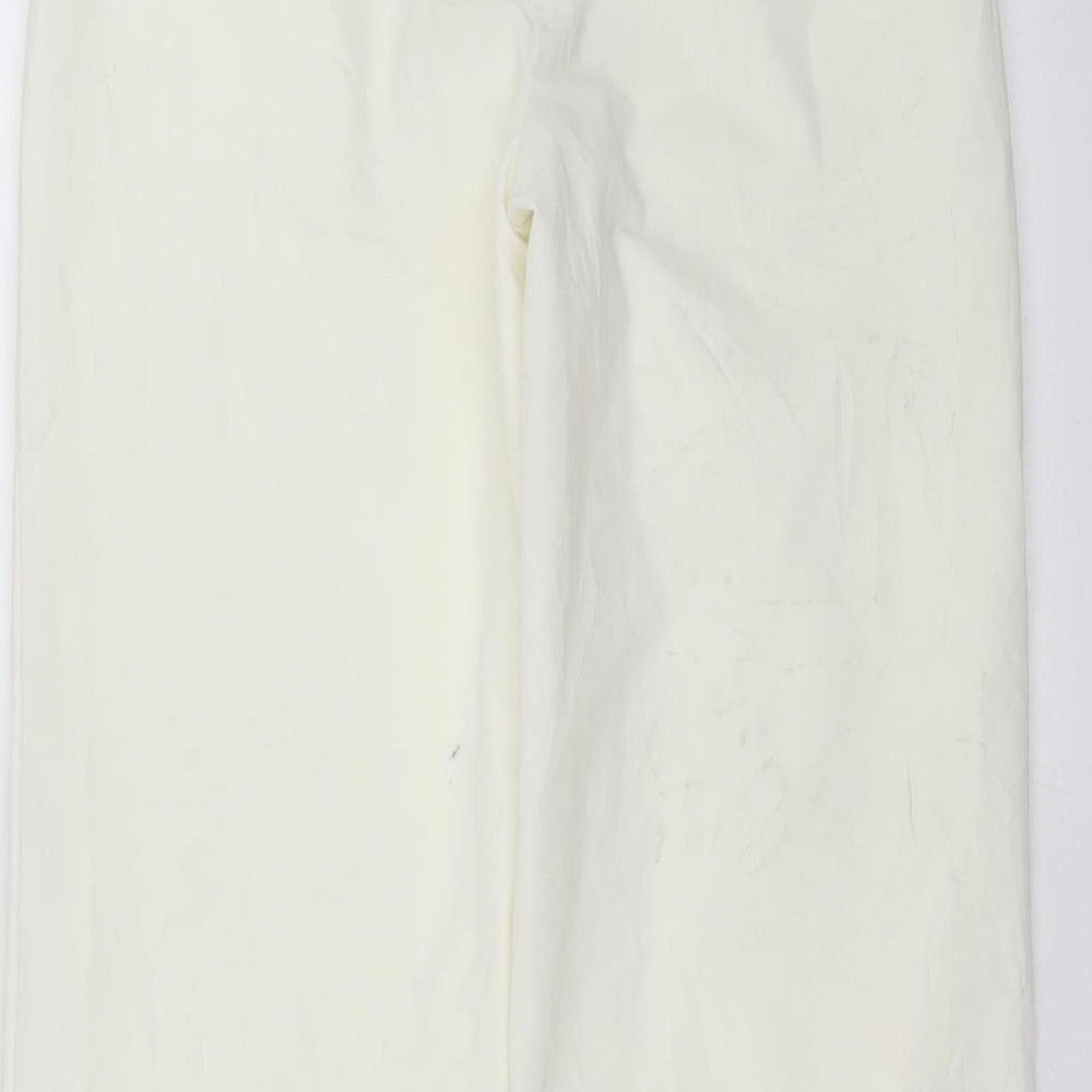 Vila Clothes Womens Ivory   Trousers  Size S L30 in