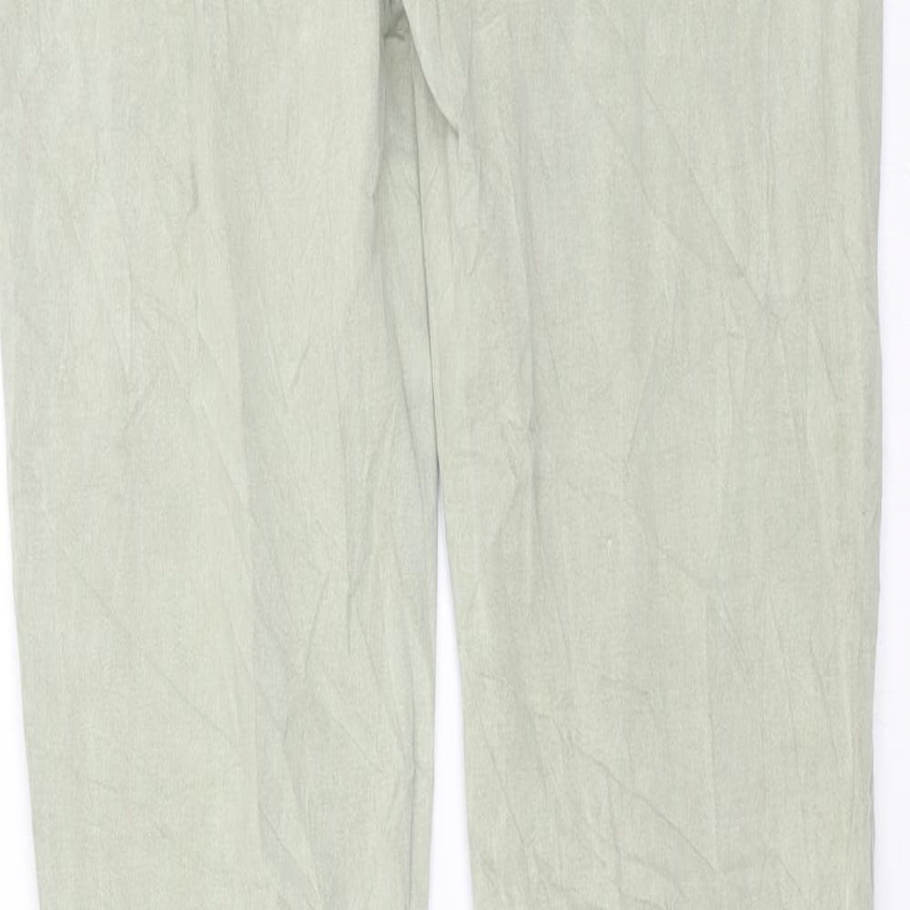 Zara Womens Green   Trousers  Size 12 L26 in