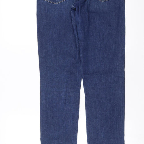 LEVIS Womens Blue  Denim Straight Jeans Size 29 in L32 in